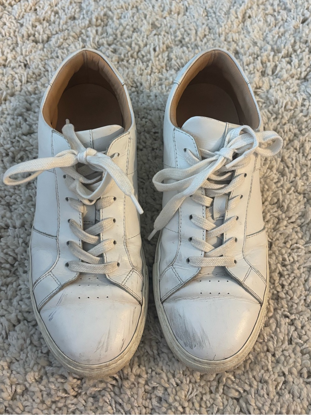 GREATS White Sneakers Size 8.5